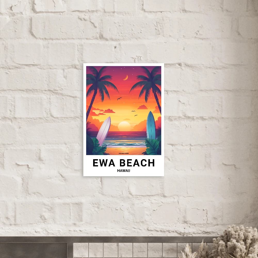 Affiche EWA BEACH - Image 10 of 11