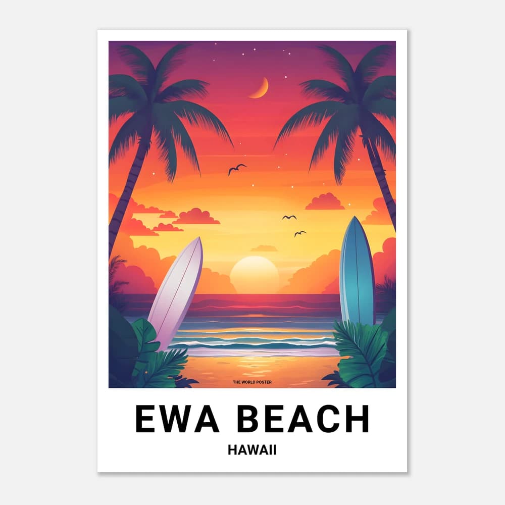 Affiche EWA BEACH - Image 1 of 11