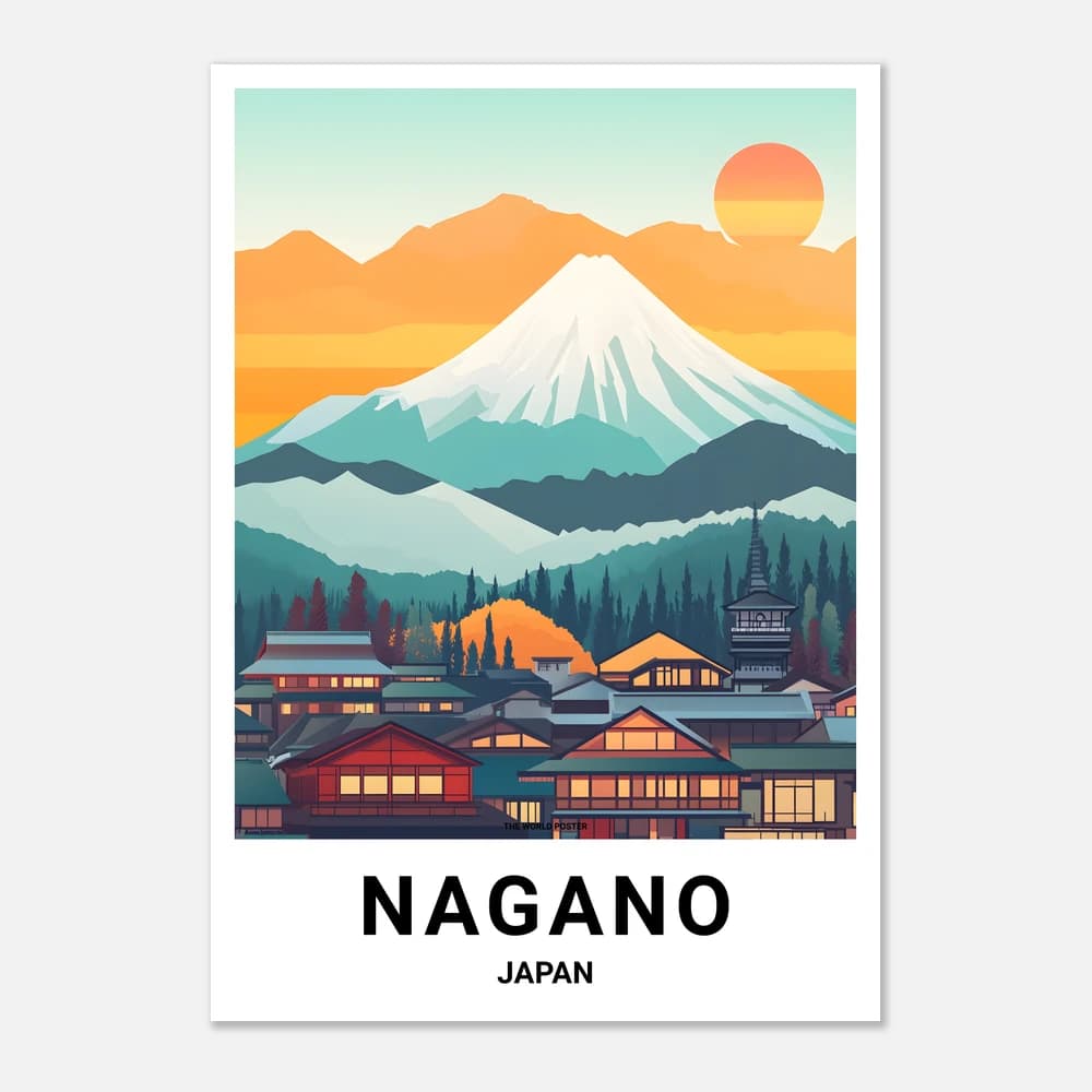 Affiche NAGANO - Image 1 of 11