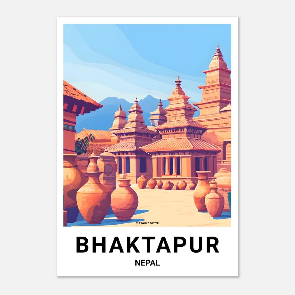 Affiche BHAKTAPUR - Image 1 of 11