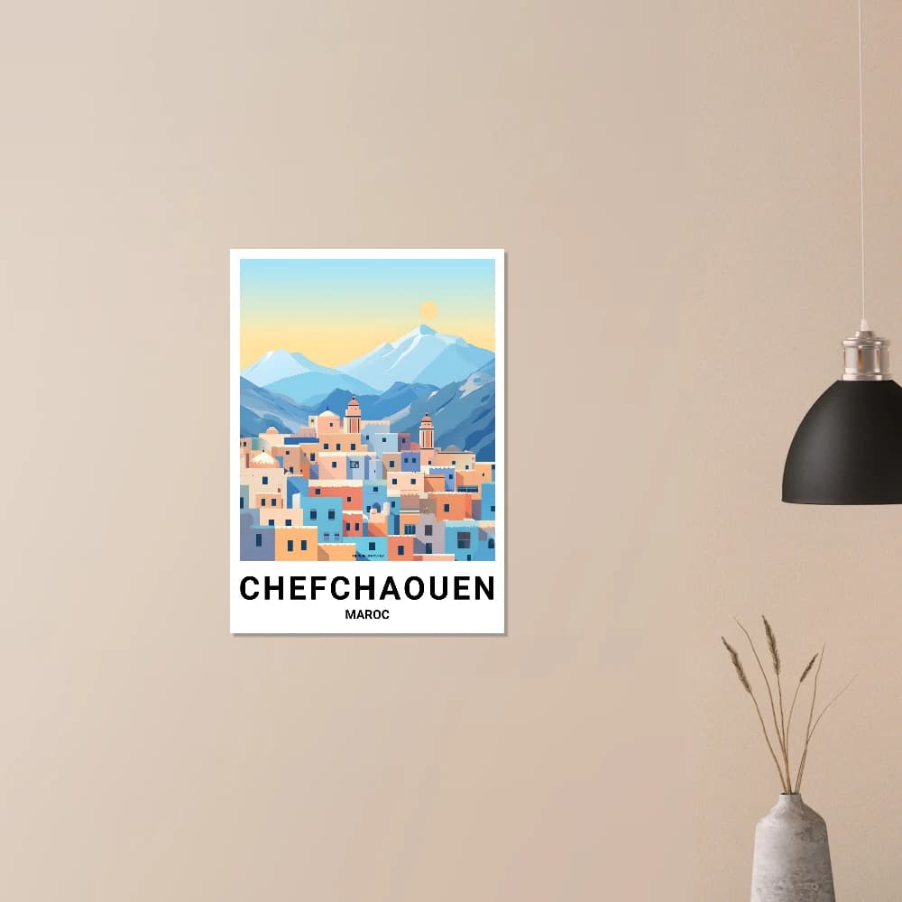 Affiche CHEFCHAOUEN - Image 3 of 11