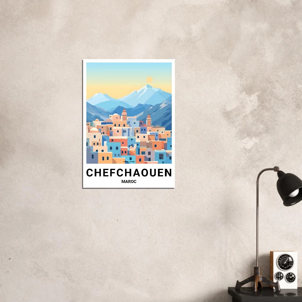 Affiche CHEFCHAOUEN - Image 4 of 11