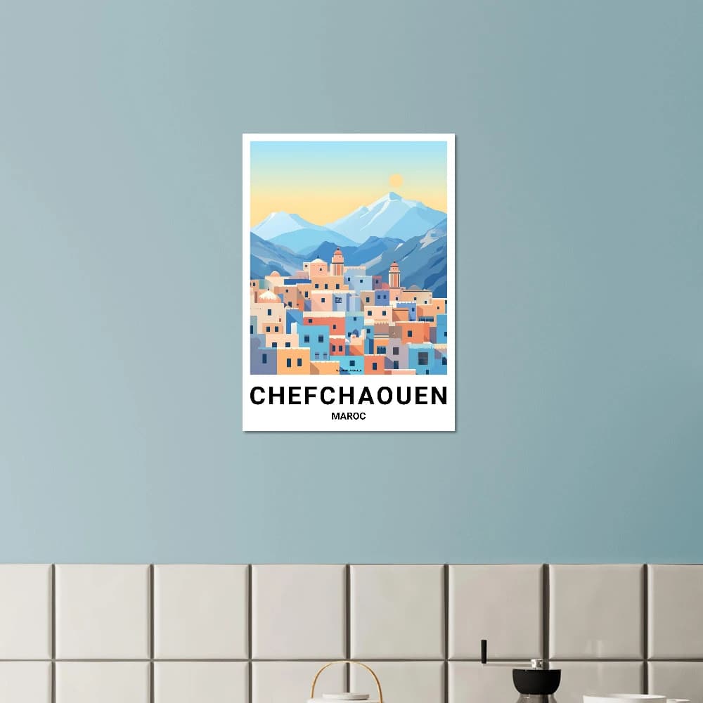 Affiche CHEFCHAOUEN - Image 7 of 11