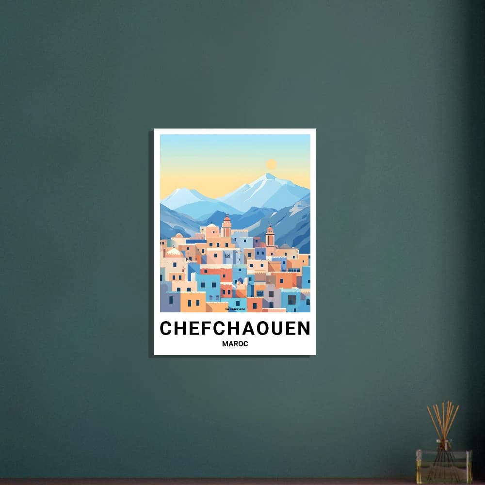 Affiche CHEFCHAOUEN - Image 8 of 11