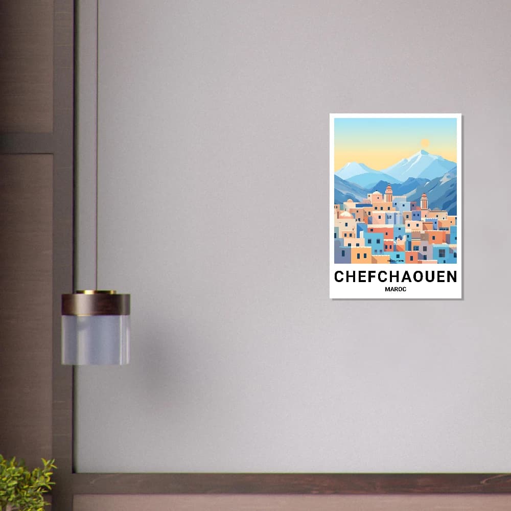 Affiche CHEFCHAOUEN - Image 9 of 11