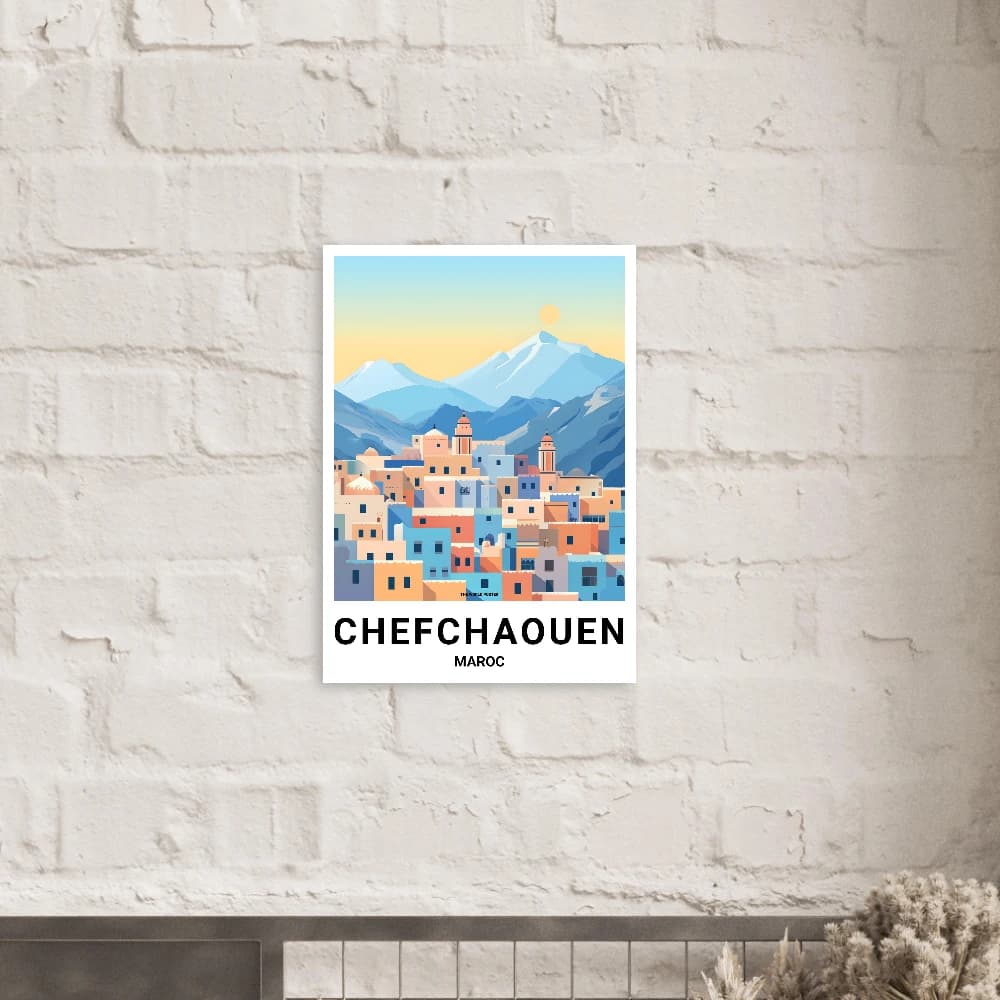 Affiche CHEFCHAOUEN - Image 10 of 11