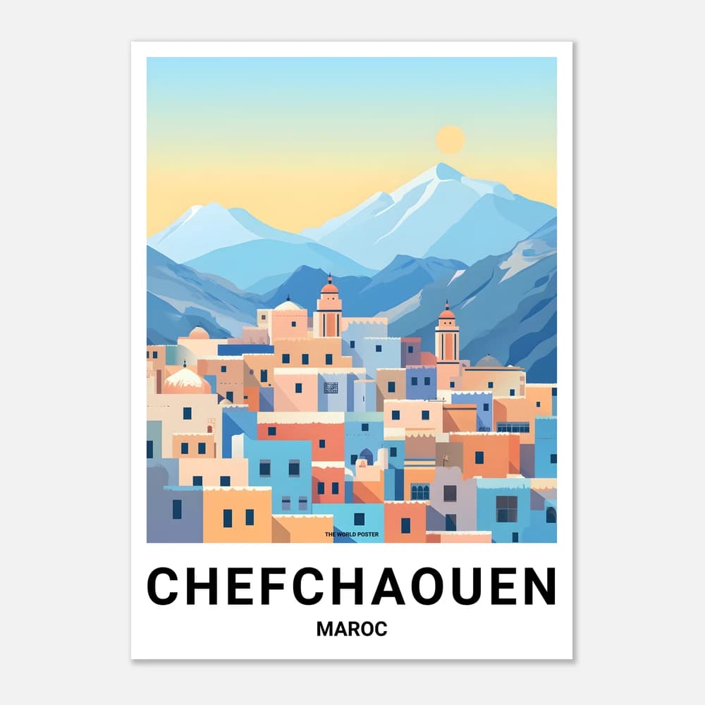 Affiche CHEFCHAOUEN - Image 1 of 11