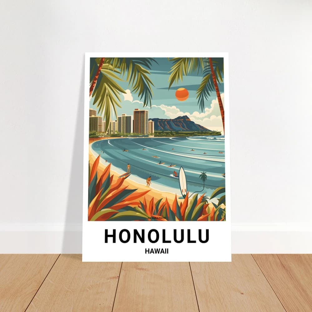 Affiche HONOLULU - Image 11 of 11