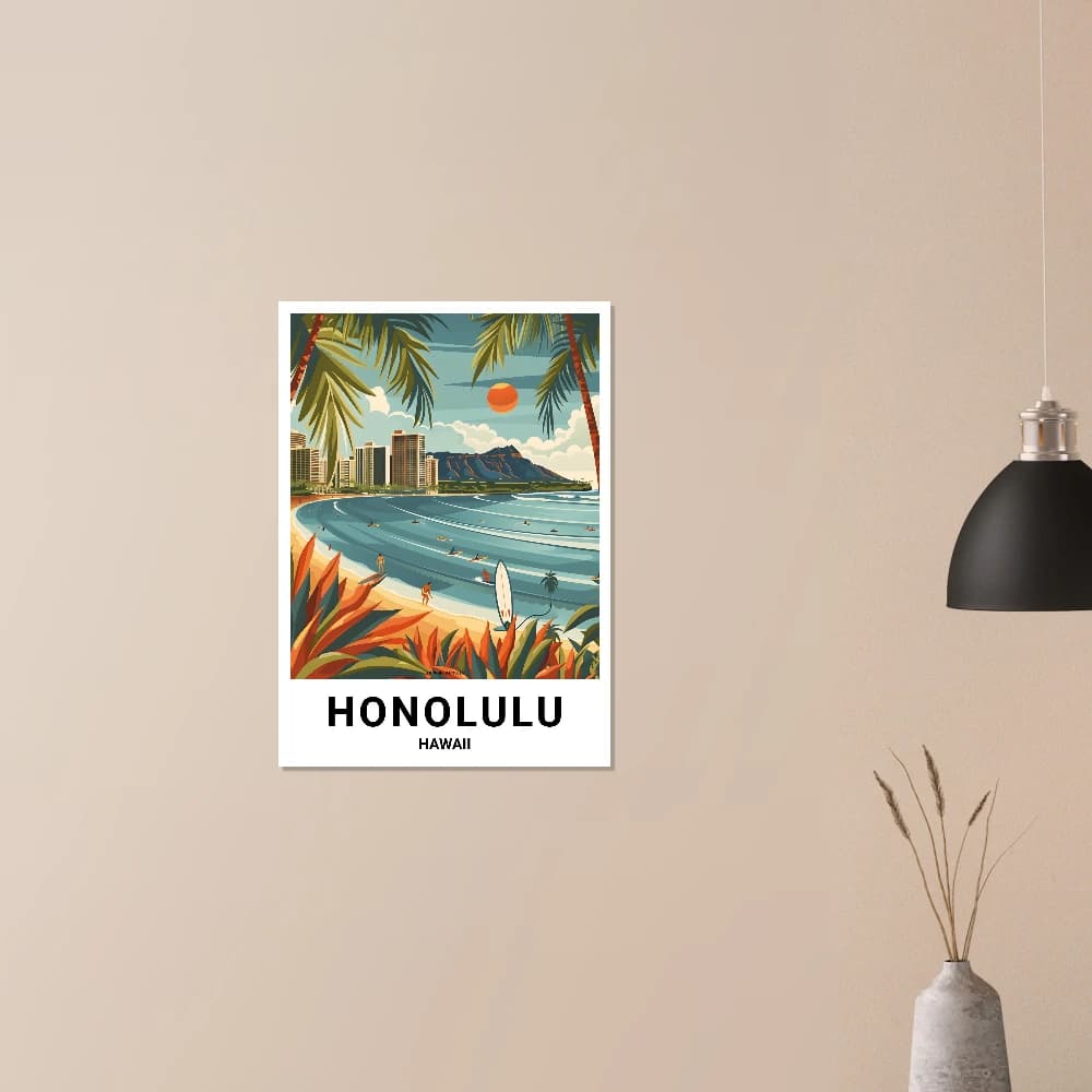 Affiche HONOLULU - Image 3 of 11