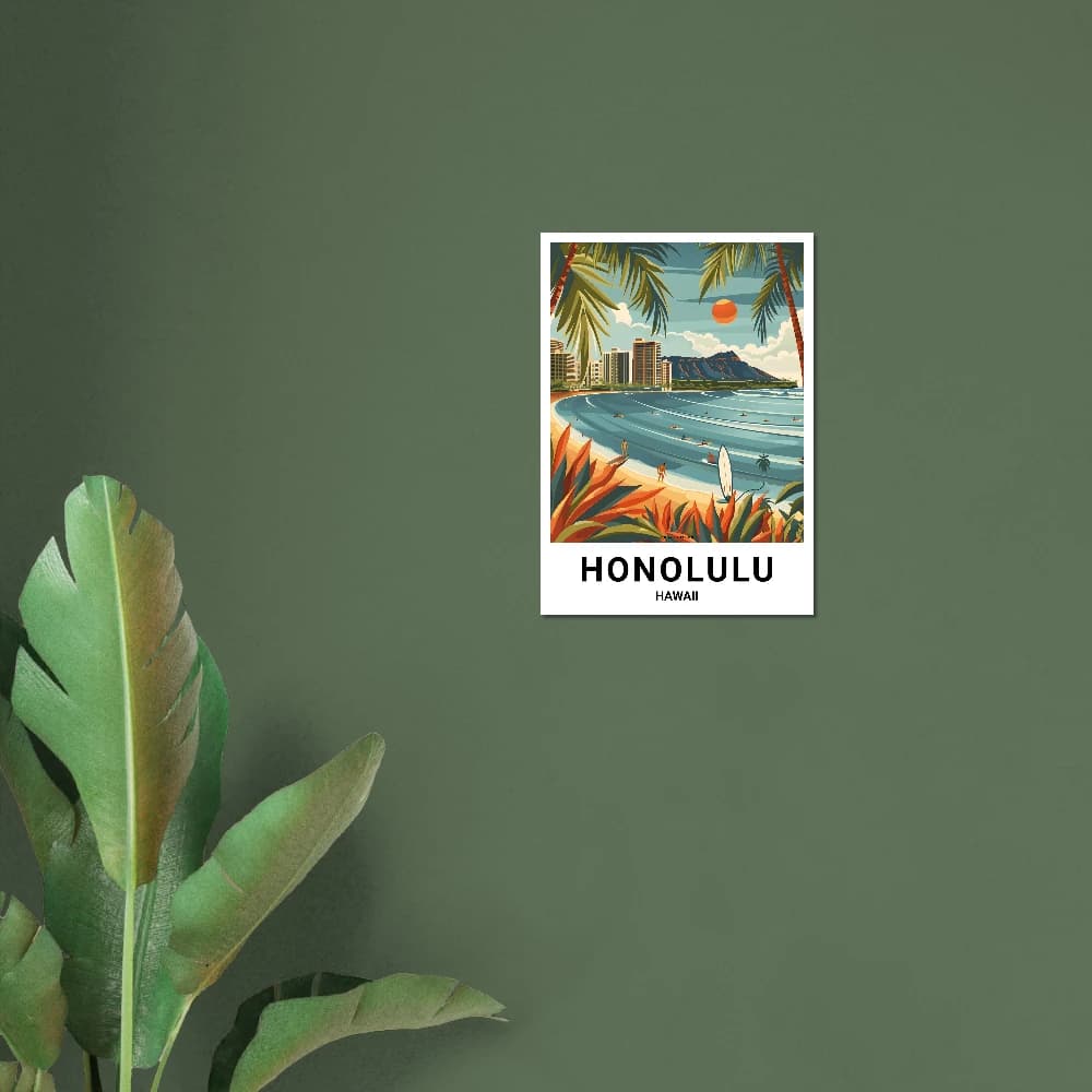 Affiche HONOLULU - Image 5 of 11