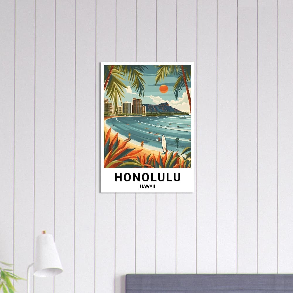 Affiche HONOLULU - Image 6 of 11