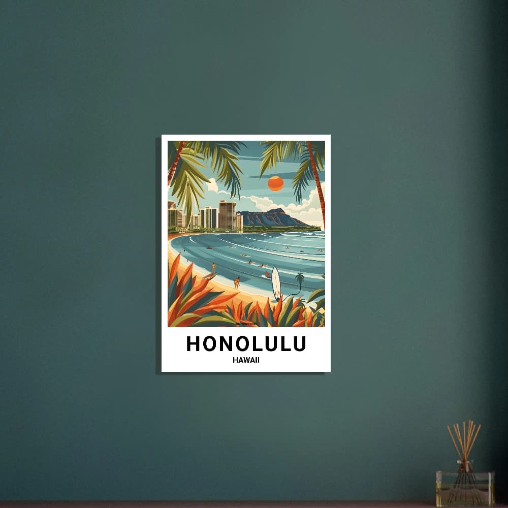 Affiche HONOLULU - Image 8 of 11