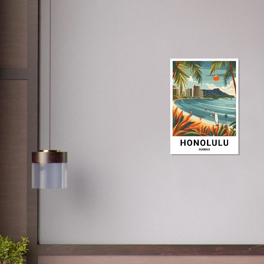 Affiche HONOLULU - Image 9 of 11