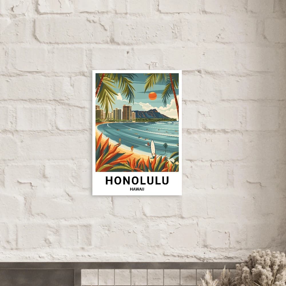 Affiche HONOLULU - Image 10 of 11