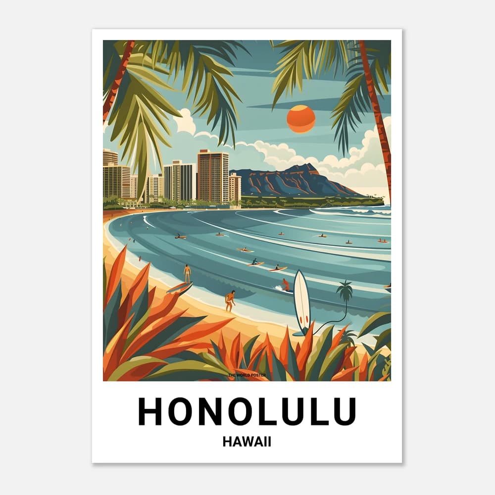 Affiche HONOLULU - Image 1 of 11