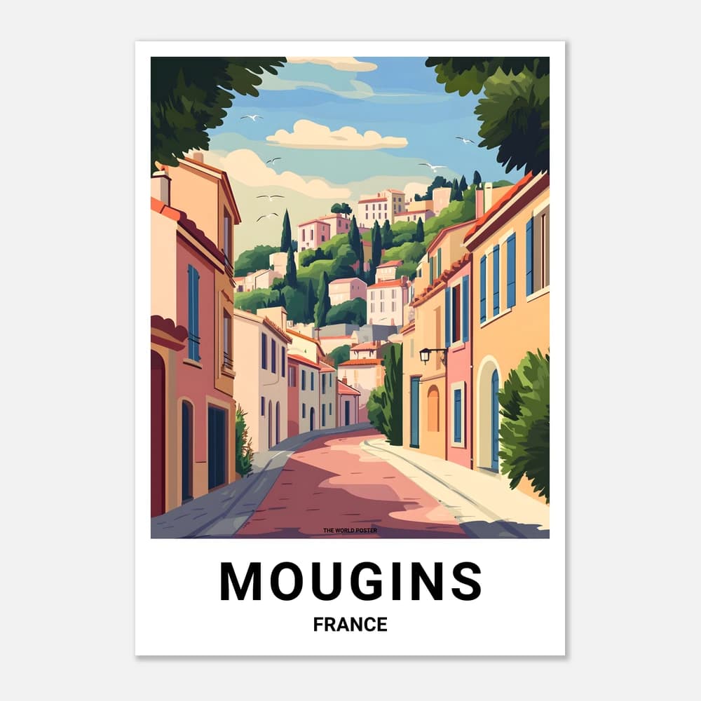 Affiche MOUGINS - Image 1 of 11