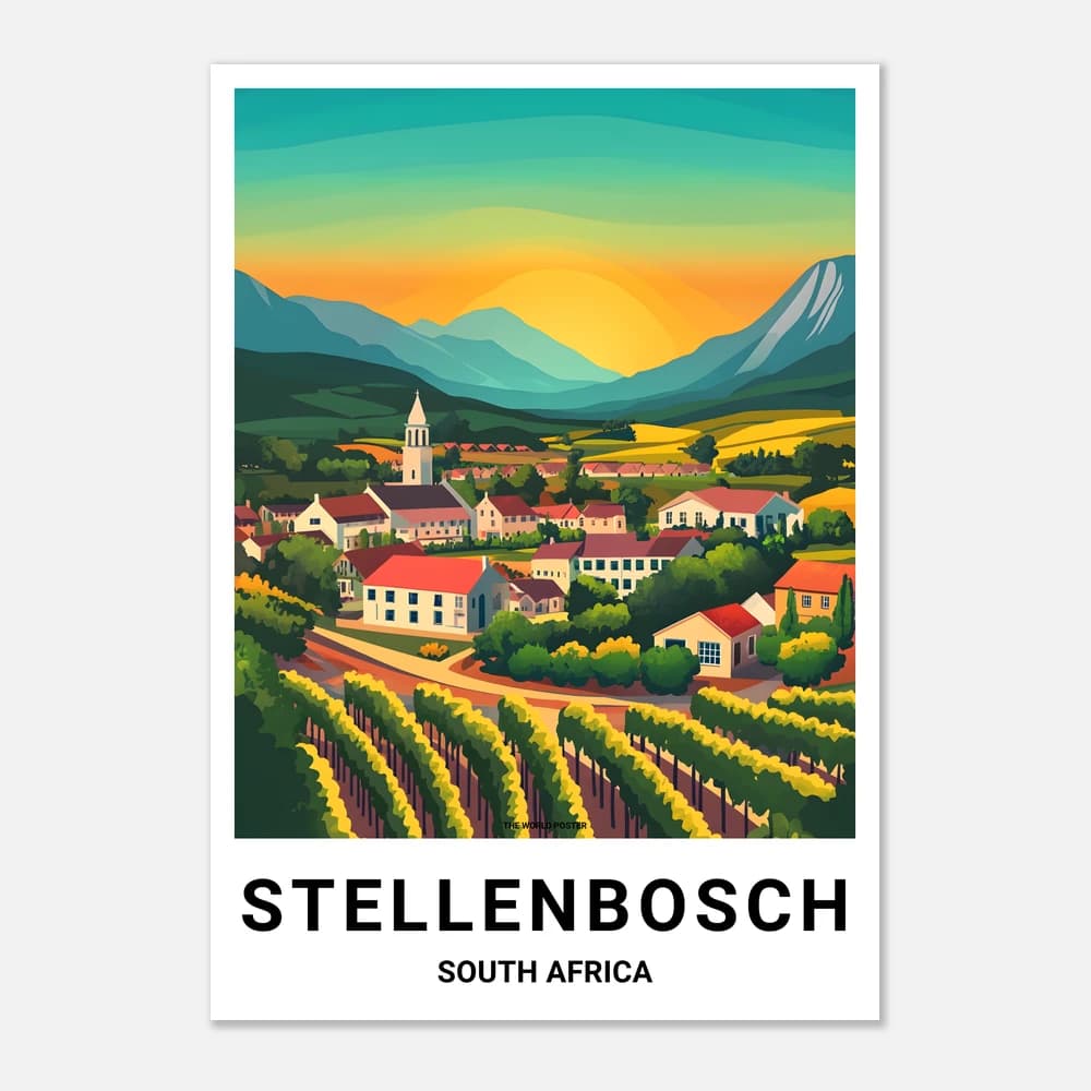 Affiche STELLENBOSCH - Image 1 of 11