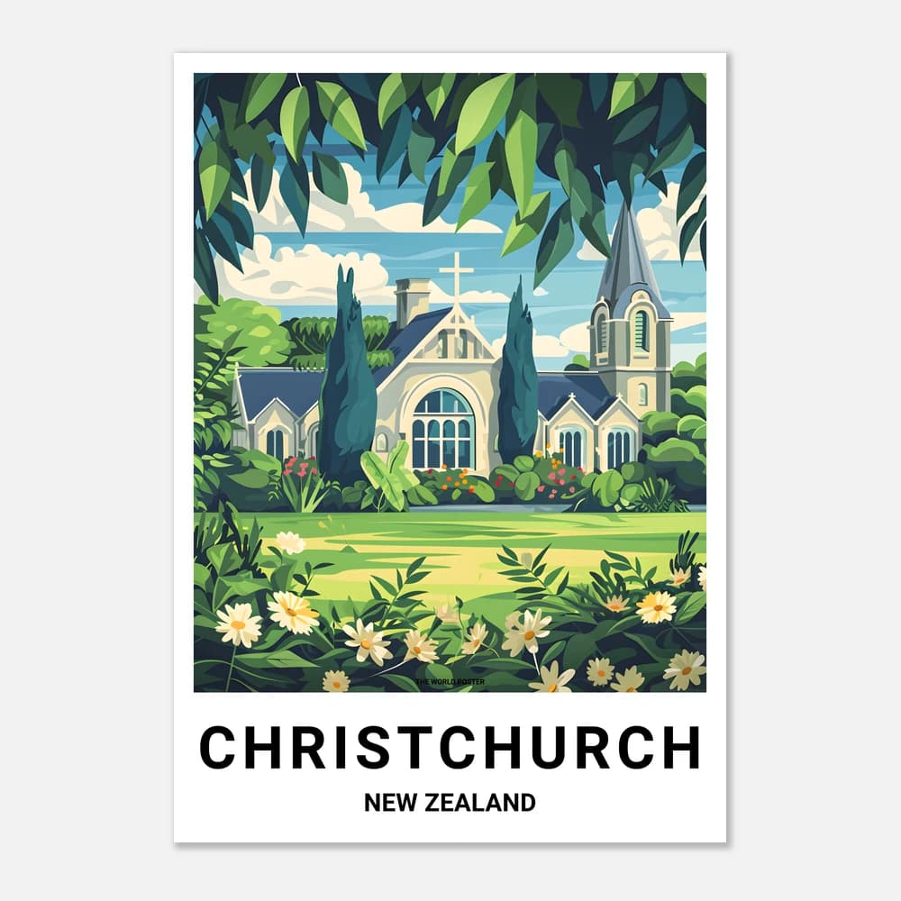 Affiche CHRISTCHURCH - Image 1 of 11