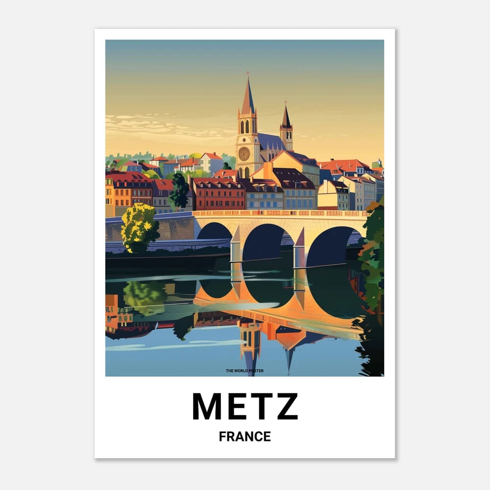 Affiche METZ - Image 1 of 11