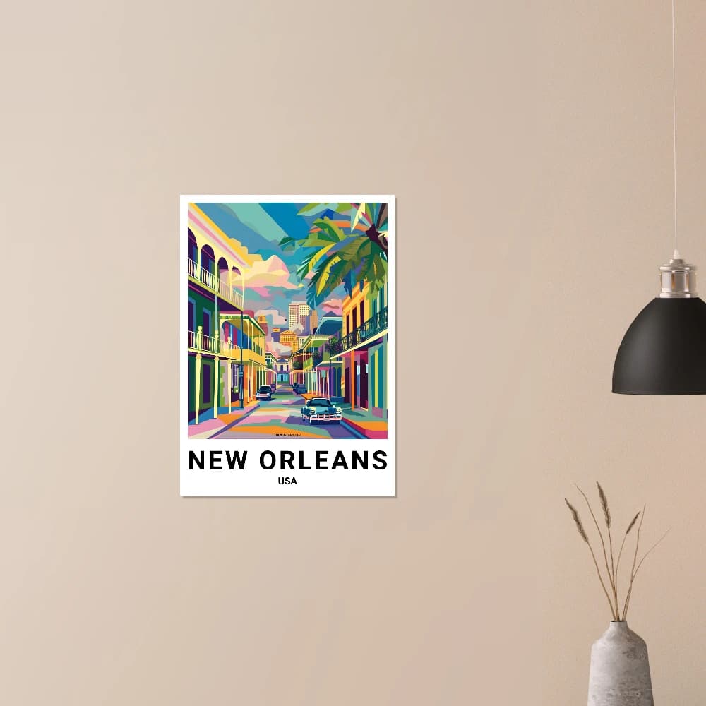 Affiche NEW ORLEANS - Image 3 of 11