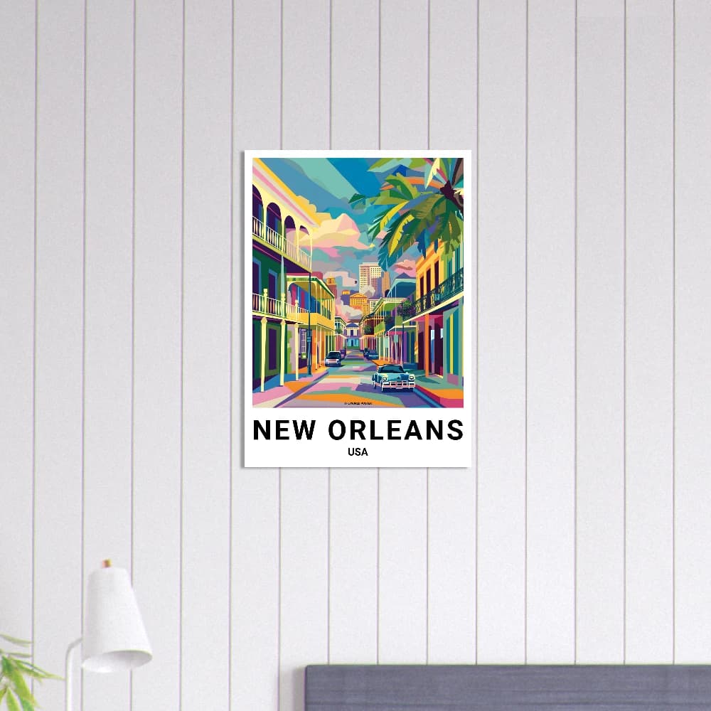 Affiche NEW ORLEANS - Image 6 of 11