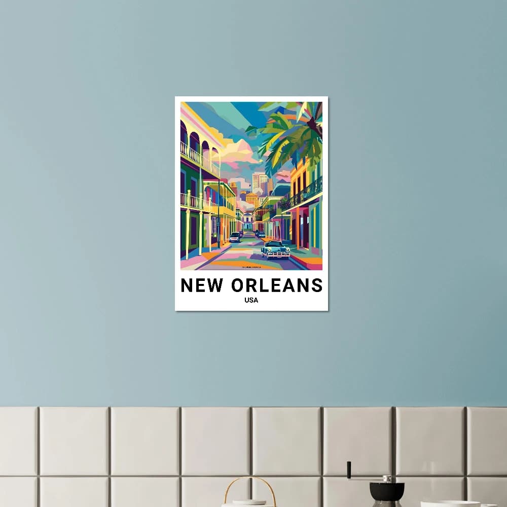 Affiche NEW ORLEANS - Image 7 of 11