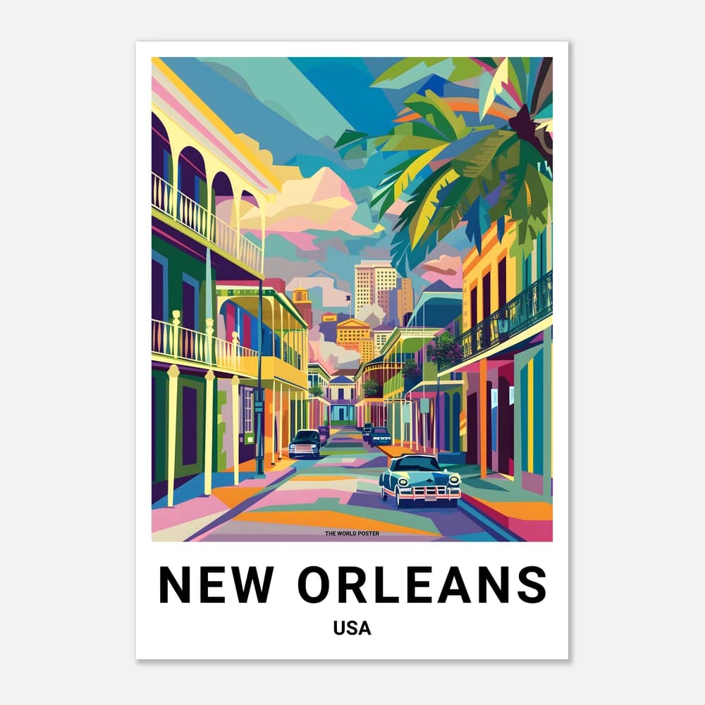 Affiche NEW ORLEANS - Image 1 of 11
