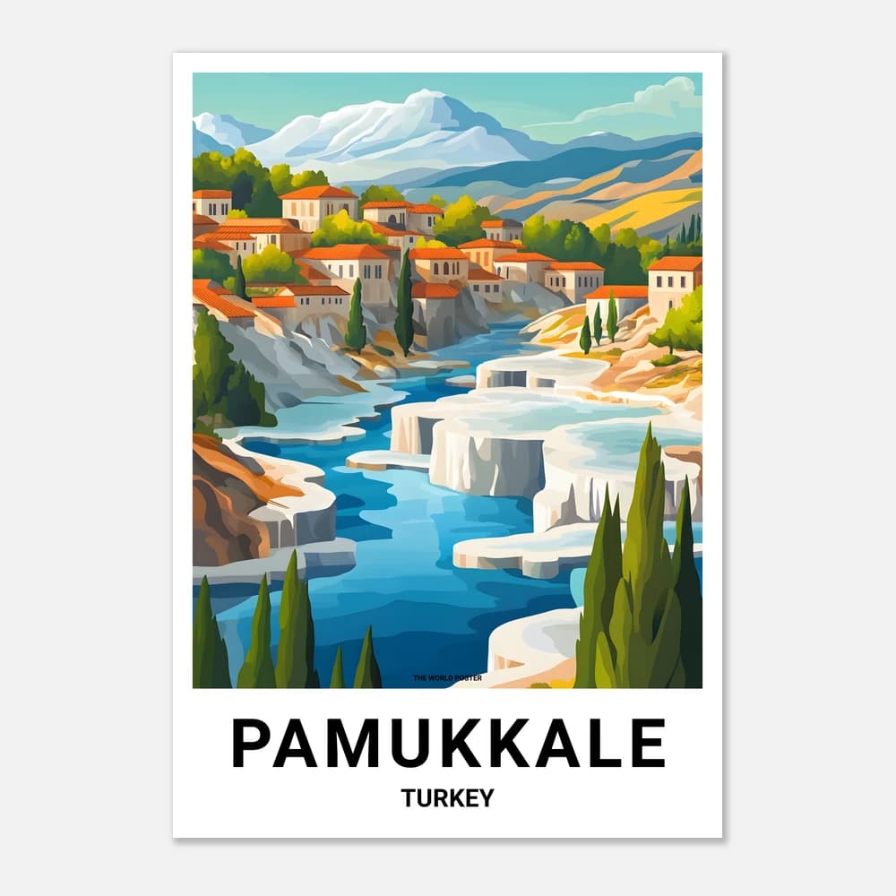 Affiche PAMUKKALE - Image 1 of 11