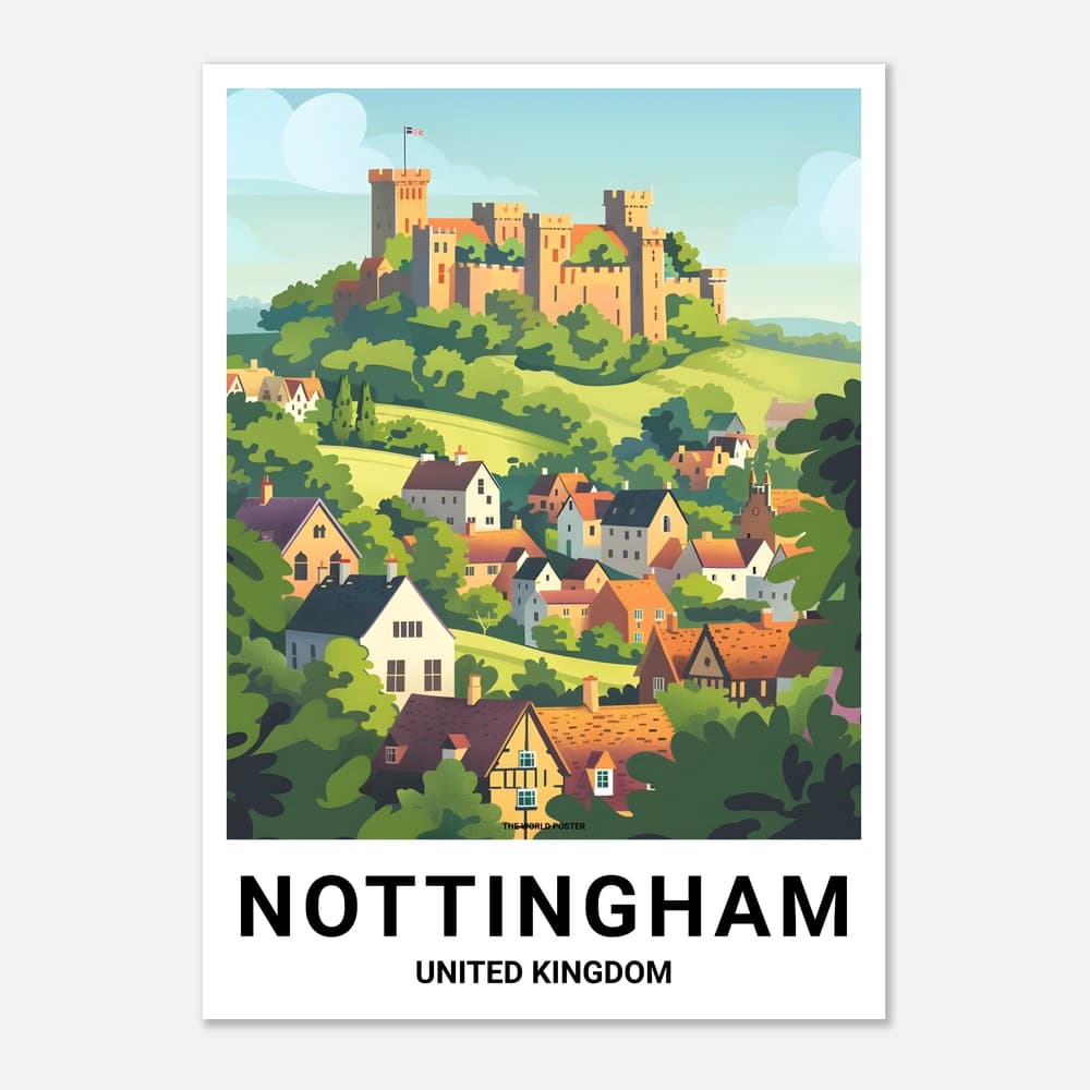 Affiche NOTTINGHAM - Image 1 of 11