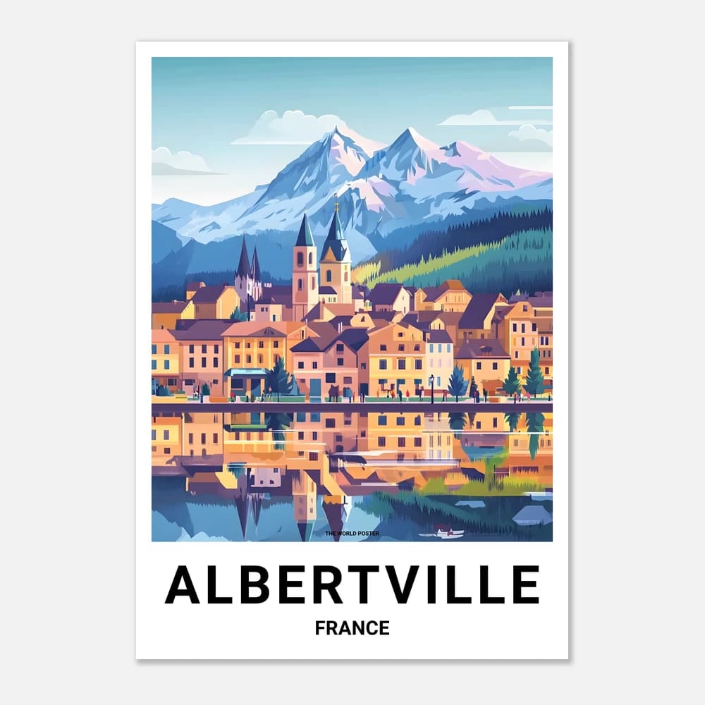 Affiche ALBERTVILLE - Image 1 of 11