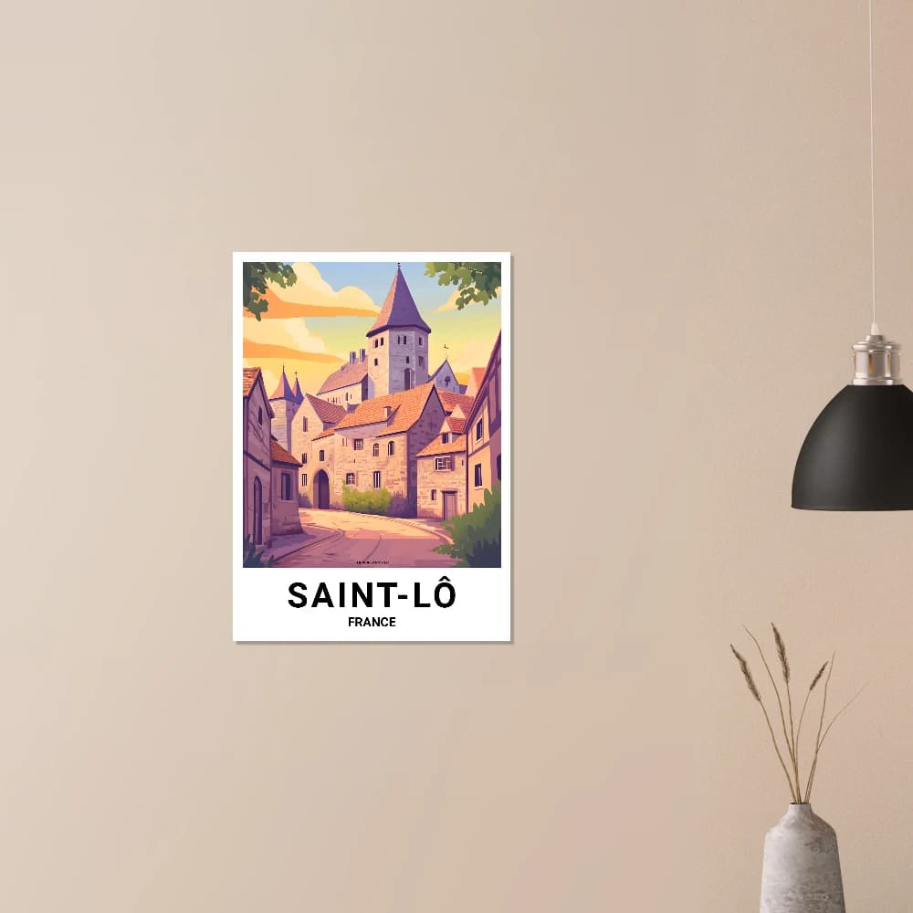 Affiche SAINT-LÔ - Image 3 of 11