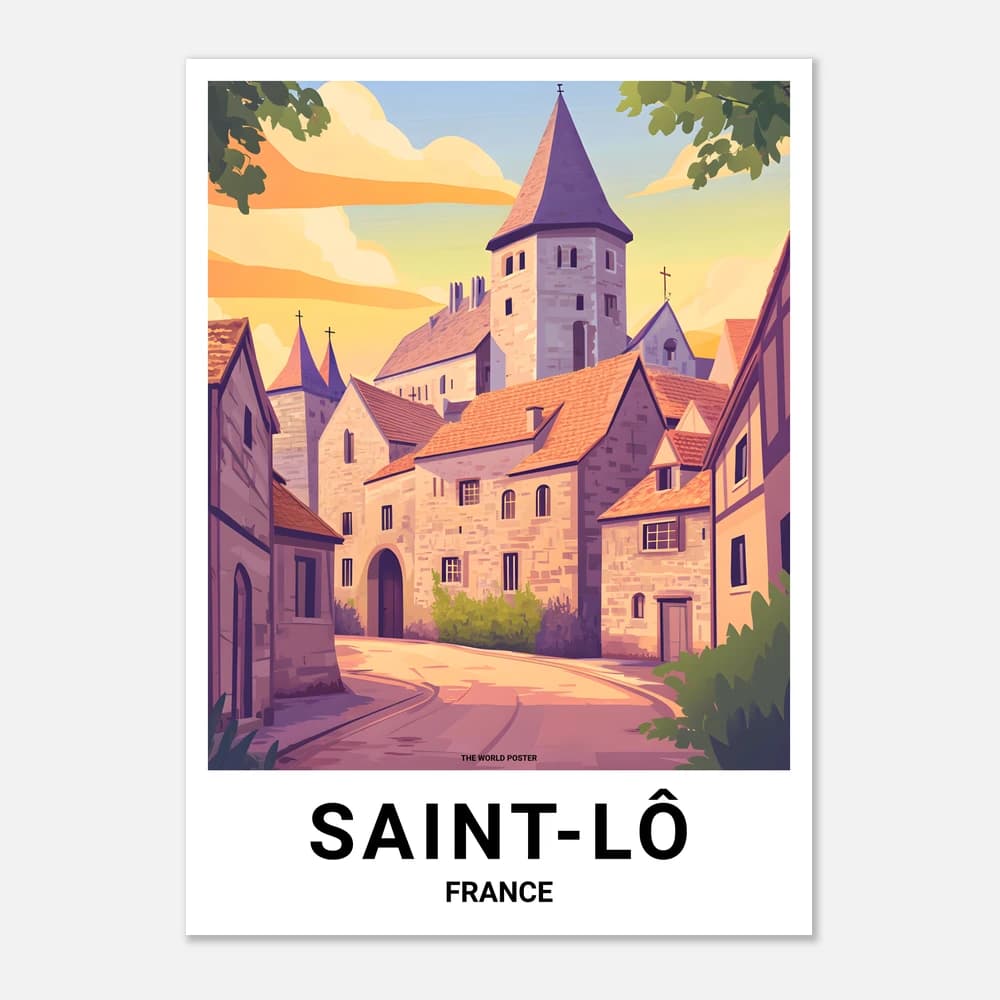 Affiche SAINT-LÔ - Image 1 of 11