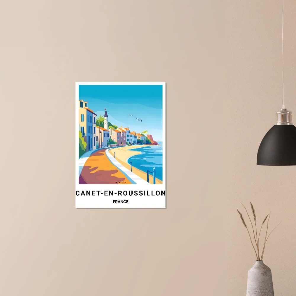 Affiche CANET-EN-ROUSSILLON - Image 3 of 11