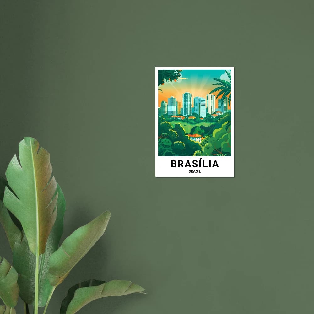 Affiche BRASÍLIA - Image 5 of 11
