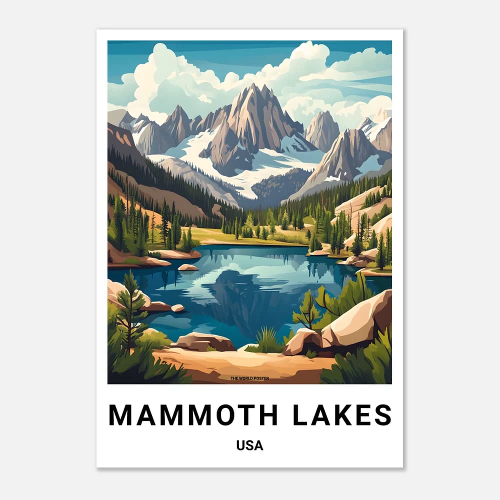 Affiche MAMMOTH LAKES - Image 1 of 11