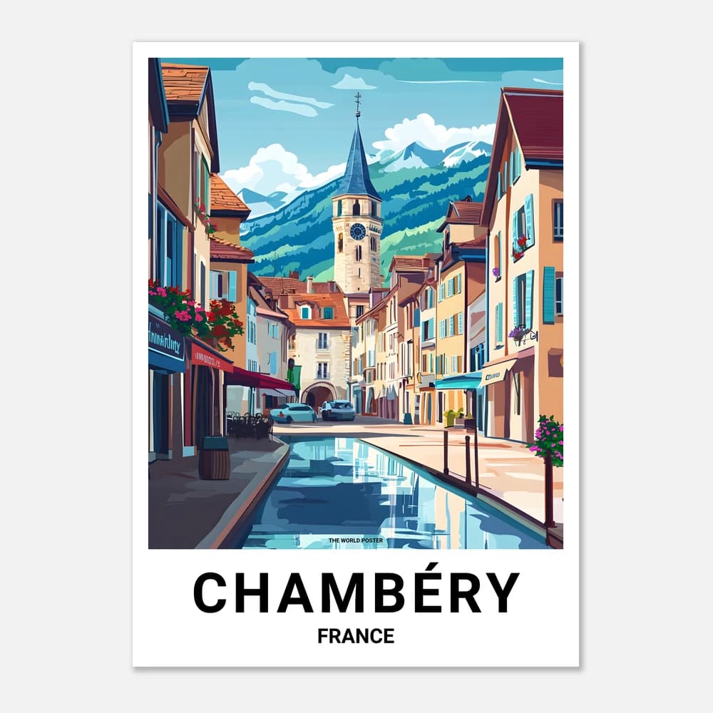 Affiche CHAMBÉRY - Image 1 of 11