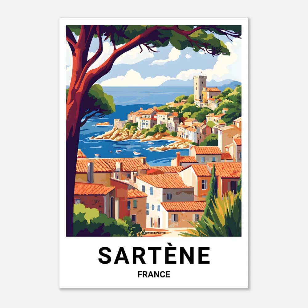 Affiche SARTÈNE - Image 1 of 11