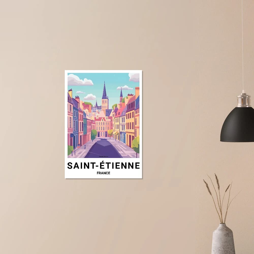 Affiche SAINT-ÉTIENNE - Image 3 of 11
