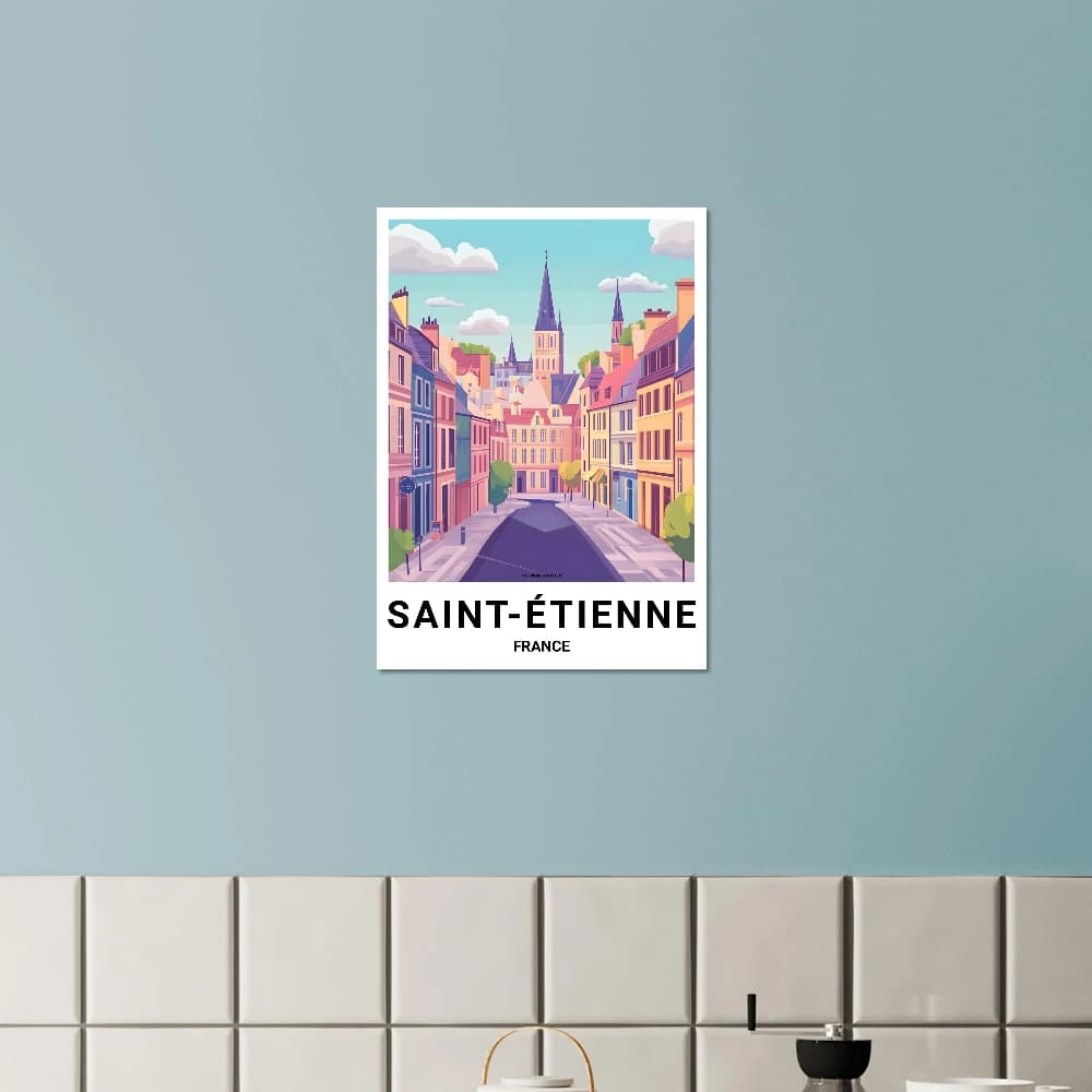 Affiche SAINT-ÉTIENNE - Image 7 of 11
