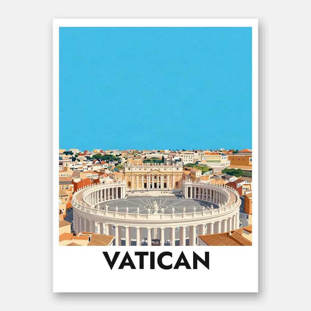 Poster VATIKAN – Petersplatz - Image 1 of 6