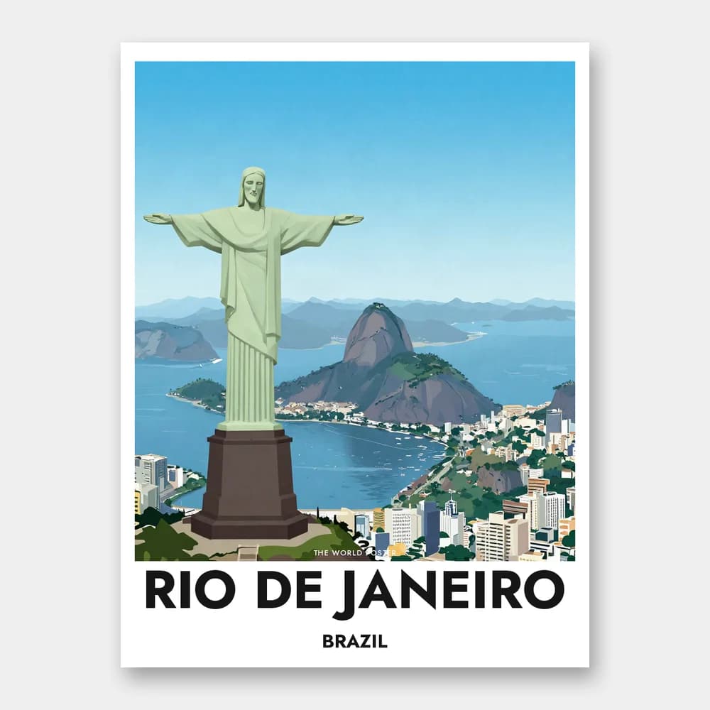 Poster RIO DE JANEIRO – Christus der Erlöser - Image 1 of 6