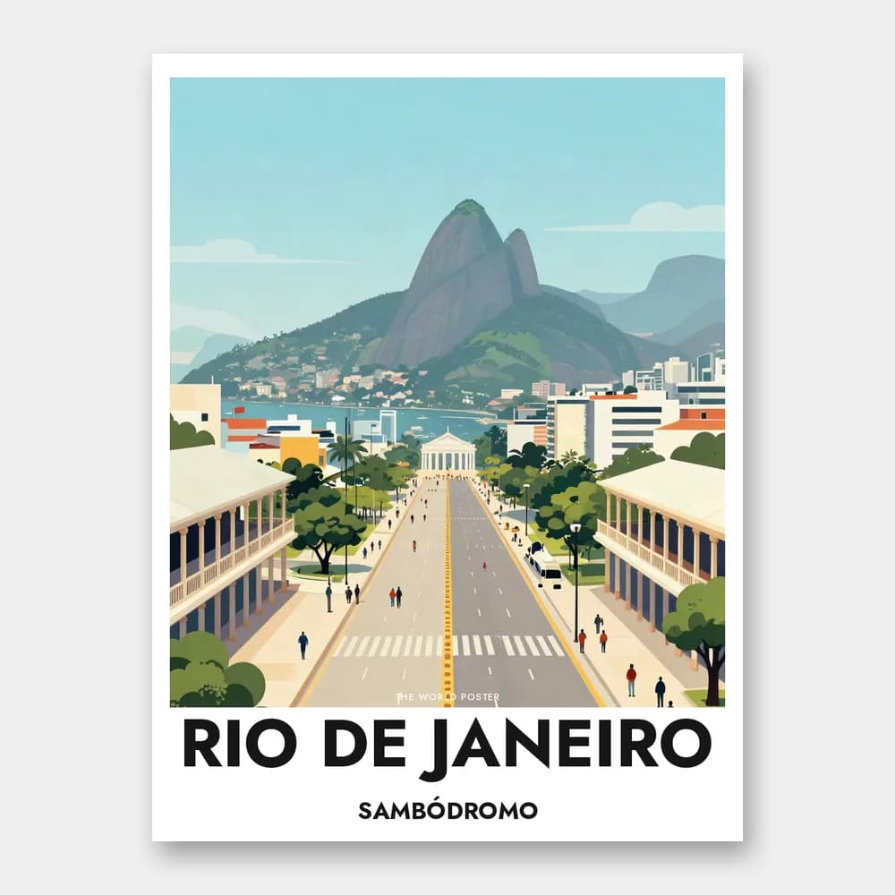 Poster RIO DE JANEIRO – Sambódromo - Image 1 of 6