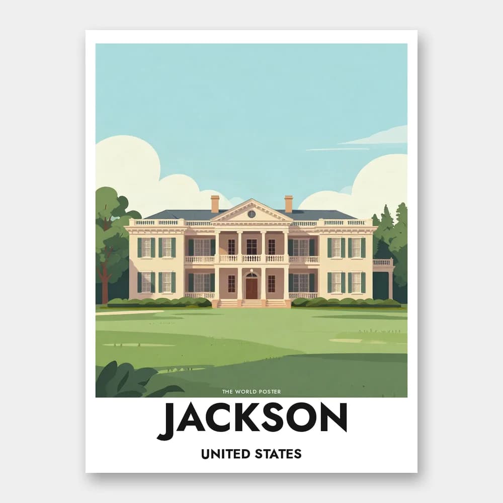 Poster JACKSON – Governor's Mansion - Image 1 of 6