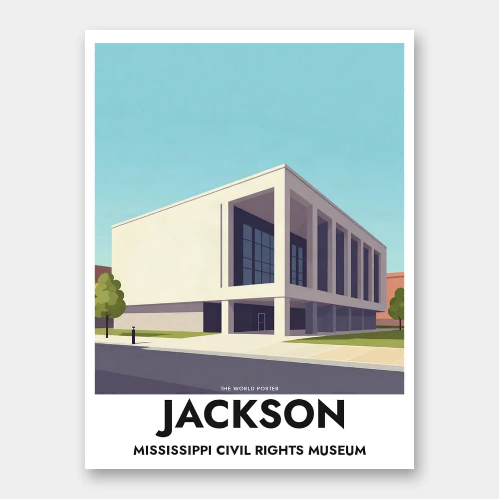 Poster JACKSON – Mississippi Civil Rights Museum - Image 1 of 6