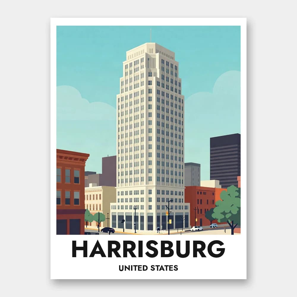 Poster HARRISBURG – 333 Market Street - Image 1 of 6