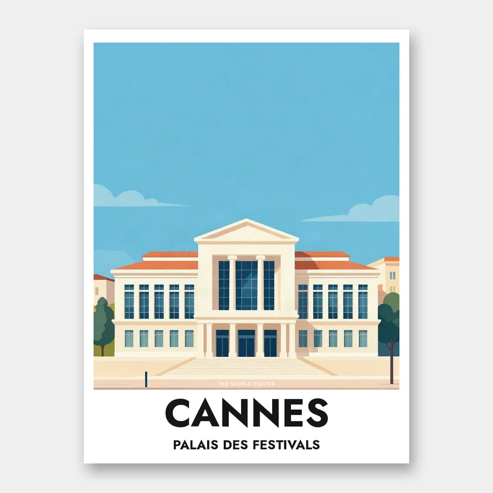 Poster CANNES – Palais des Festivals et des Congrès - Image 1 of 6