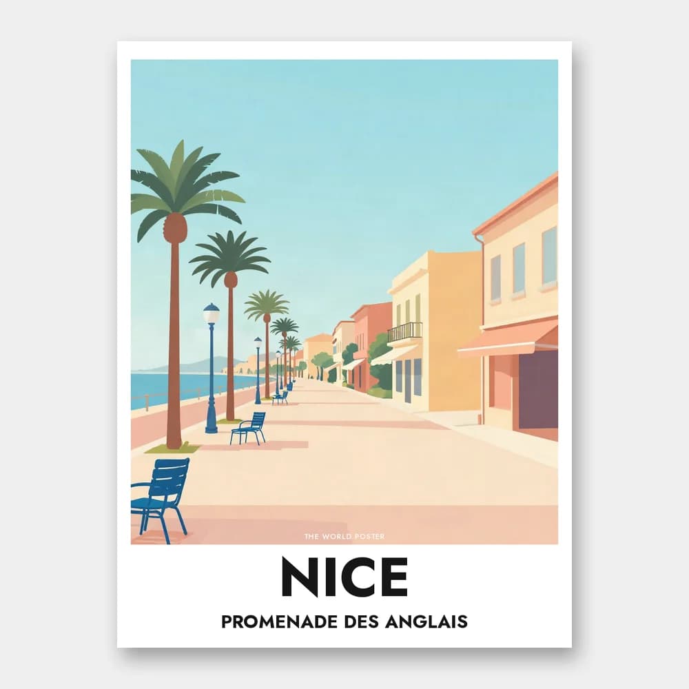 Plakat NICE – Promenade des Anglais - Image 1 of 6