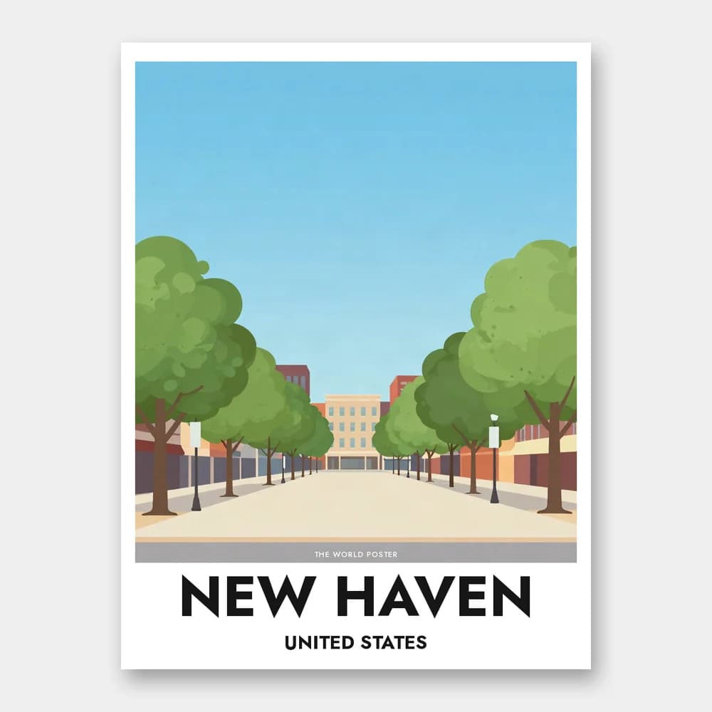 Poster NEW HAVEN – New Haven Green - Image 1 of 6