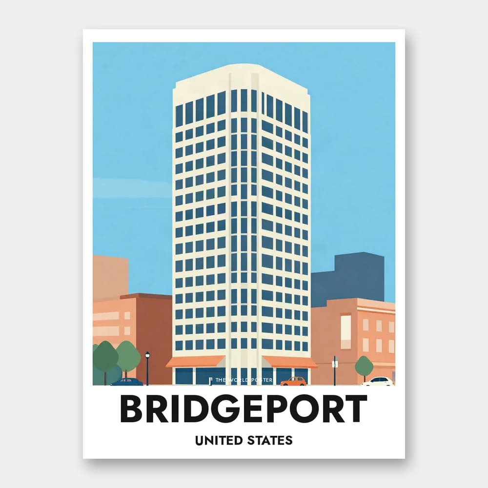 Poster BRIDGEPORT – Bridgeport Center - Image 1 of 6