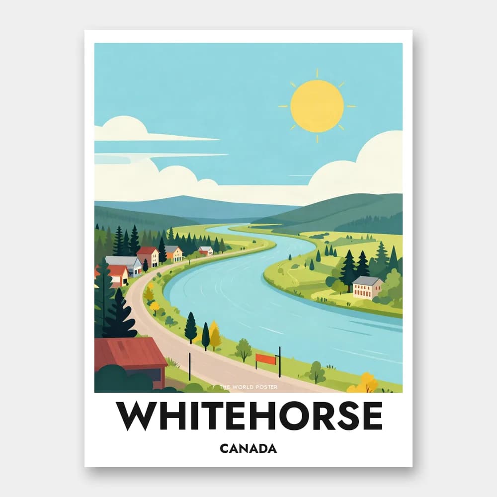 Poster WHITEHORSE – Fiume Yukon - Image 1 of 6